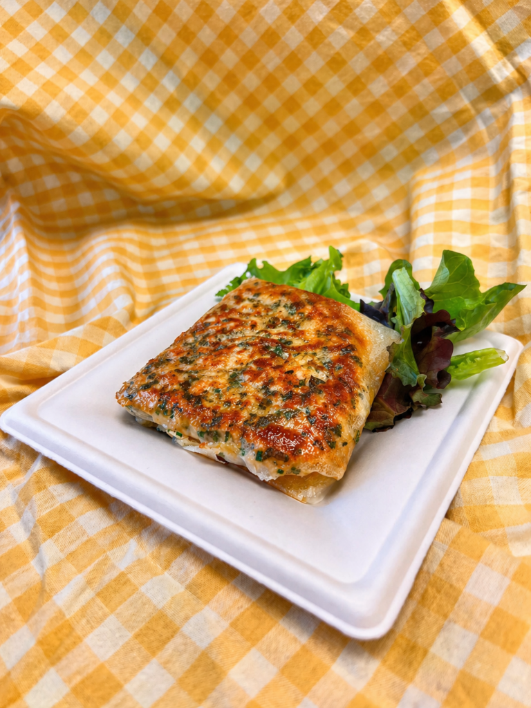 Délice-de-veau-et-herbes-fraîches-en-brick